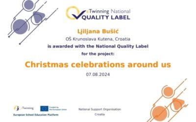 eTwinning projekt – Christmas celebrations around us (Običaji proslave Božića)