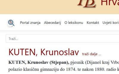 Tko je bio Krunoslav Kuten?